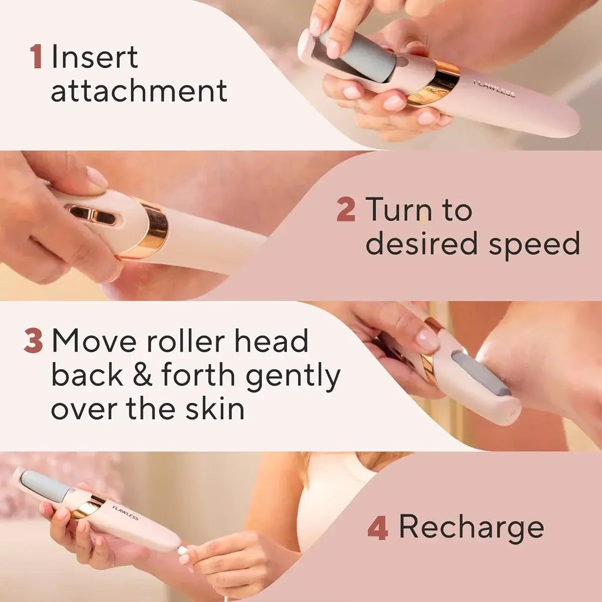 Electric Pedicure Foot File Callus Remover
