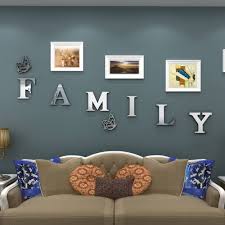 Family Sign Acrylic 3D Mirror Wall Decor
